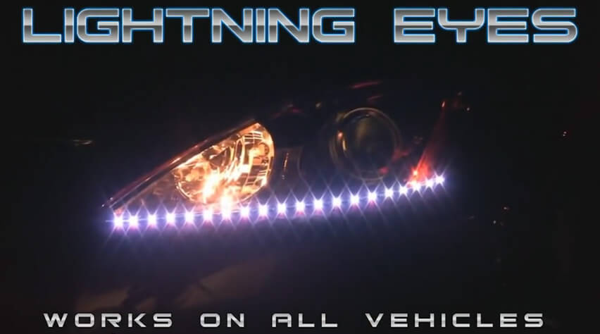PlasmaGlow Breathing Lightning Eyes LED Headlight Kit